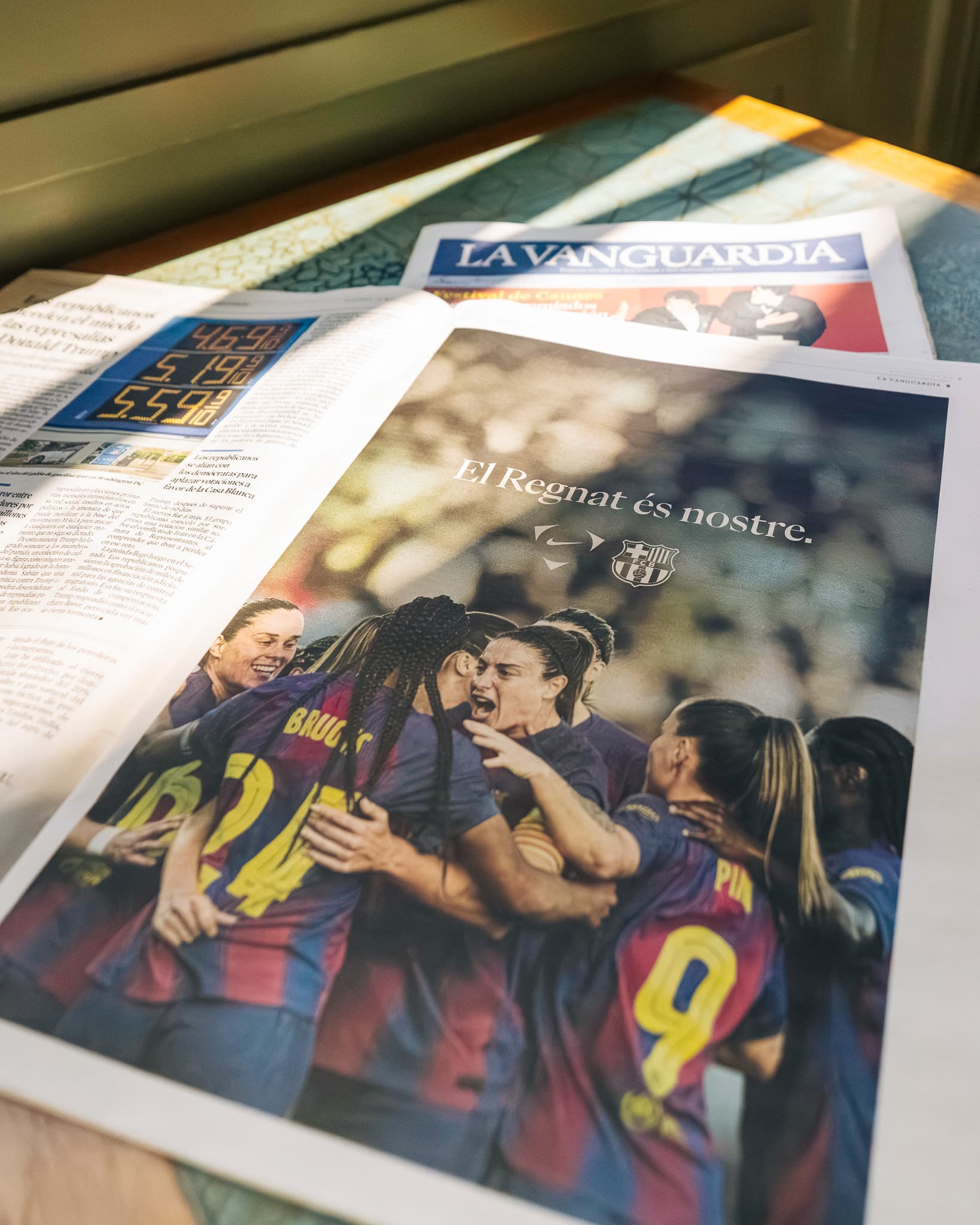 Nike and FC Barcelona Femení campaign The Human Cannonball