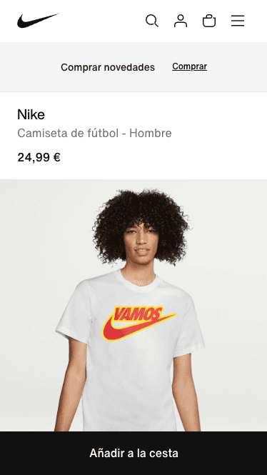 Nike Store T-shirts Spain WC 2026